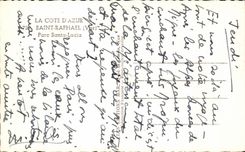 CPA La cote D'Azur St Raphael Parc Santa Lucla