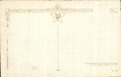 CPA Avril la douee main Qui du sein De La nature Remy Beliau Fantaisie