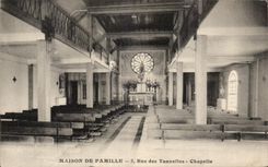 CPA Maison De Famille Rue des Tauxelles Chapelle