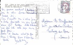 CPA Dans le Clair Matin Venez Faire Une Priere pour les Montagnards Chaine du Mont Blanc