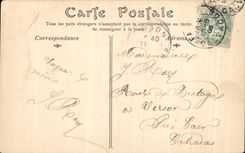 CPA Tombeau Marie Elisabeth Joly Femme de Dulomboy Paris
