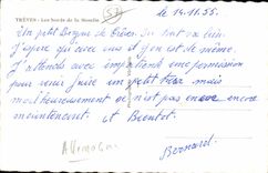 CPA Treves Les Bords de la Moselle