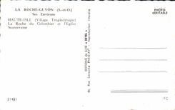 CPA the Guyon Rock Its Surroundings High Isle the Rock of the Dovecote and the Underground Church