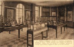 CPA Dining room decoree dancers pompeiennes painted by Lafire