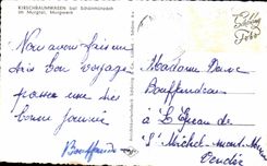 CPA Kirschbaumwasen bei Schonmunzach im Murgtal Murgwerk