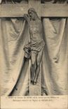 CPA Carist en bronze du mutile par les allemands Reliquaire Eglise du Bourget