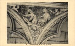 CPA la degollacion del Bautista del St Jean