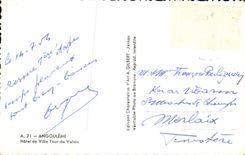 Torre del ayuntamiento de CPA Angouieme de Avlois