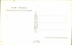 CPA Str Strasbourg View and the Nest of Storks