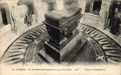 CPA Paris Tombaau of Napoleon 1st to Invalides