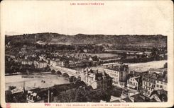 CPA the Low Pyrenees Pau View of the district of the low city