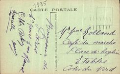 CPA Paris Avenue of the Elysees Field Taken of Arc de Triomphe of Etoile