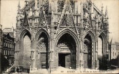CPA Rouen the porch of saint maclou