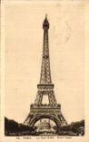 CPA Paris la tour eiffel eiffel tower