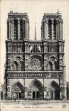CPA Paris Frontage of I' Eglise Notre Dame