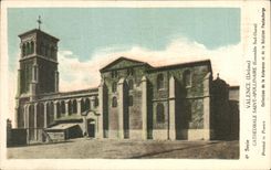 Santo Apollinaire (unidad meridional occidental) de la catedral de la valencia de CPA (Drome)