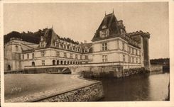 CPA Soft France Loire ch4ateau Castle of Villandry