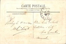 CPA the Source of the Vichy hospital