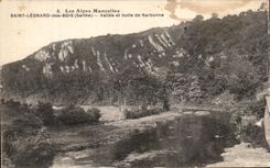 CPA the mancelles Alps holy leonard of wood the Sarthe valley and ridges narbonne