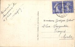 CPA the mancelles Alps holy leonard of wood the Sarthe valley and ridges narbonne