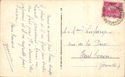 CPA Bagneres de Bigorre View from above of the data base Carnot on Casino