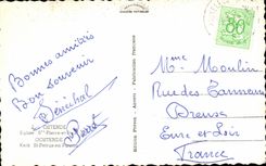 CPA Ostend Eqlise S hones and Oostende Kerk St Petrus in Paulus