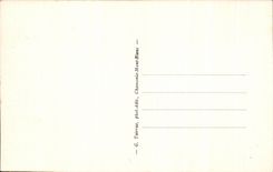 CPA Chamonix Mont Blanc Montanvert et aiguille du Dru Train 