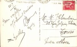 CPA Vichy La Pont Aristide Briand