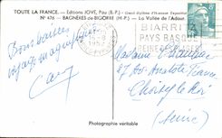 CPA All France Bagneres de Bigorre the valley of Adour