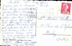 CPA Biarritz the Old Beach and Port