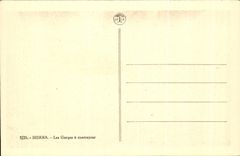 CPA Biskra the throats has contrejour Algerie