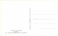 CPA the batch illustrates padirac giant column and not crocodile