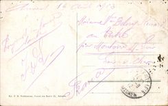 CPA Amberes la flecha de la catedral antwerpen toren el hoofdkerk de DER