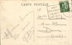 CPA Castle of Anet La Chapelle