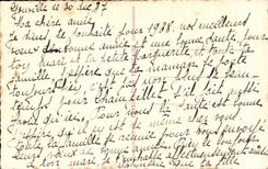 CPA Fantaisie Fleurs Joyeuse Annee