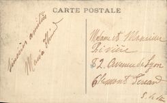 CPA Nimes interior garden of the fountain of the cave