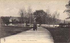 CPA Vichy le nouveau parc