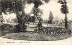 CPA Avranches le jardin des plantes