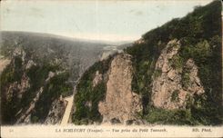 CPA La schlucht vosges vue prise du petit tanneck