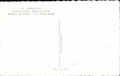 CPA Versailles Parterre d'Eau Bassin du Nord Parterre of Water THe North Bassin