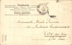 CPA Fantaisie Cygne