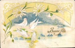 La fantasia de CPA florece palomas