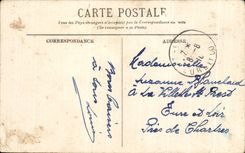 CPA Le Havre La sortie du port (effet de lune)