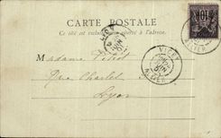 CPA Micheline Femme Folklore