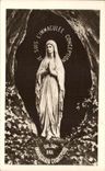 CPA Lourdes Virgin of the Cave
