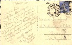 CPA Cauterets View Taken of the Green Nipple