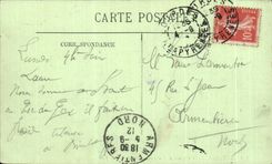 CPA Lourdes the Funicular Railroad of the Peak of the jer