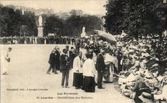 CPA Les Hautes Pyerenees Lourdes Benediction des malades