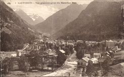 CPA Cauterets View taken of the Green Nipple