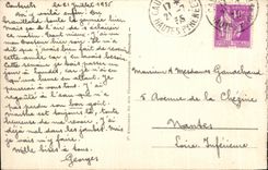 CPA Cauterets View taken of the Green Nipple